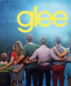 Glee Poster Paint By Numbers