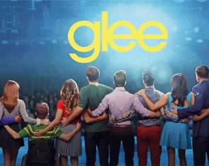 Glee Poster Paint By Numbers