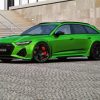 Green Audi Paint By Numbers