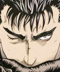 Guts Manga Paint By Numbers