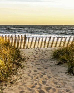 Hamptons Beach Paint By Numbers