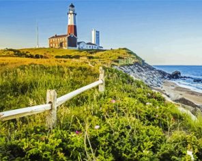 Hamptons Lighthouse Paint By Numbers