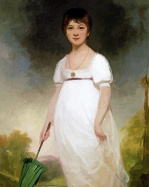 Young Jane Austen Paint By Numbers