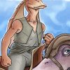 Jar Jar Binks Paint By Numbers