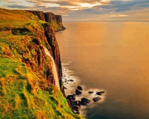 Aesthetic Kilt Rock Paint By Numbers