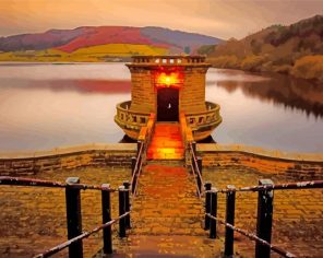 Ladybower Derbyshire Paint By Numbers