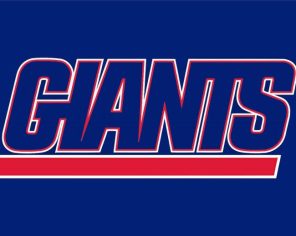 Giants Logo Paint By Numbers