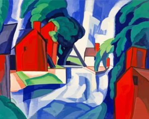 Oscar Bluemner Paint By Numbers