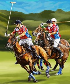 Polo Game Paint By Numbers