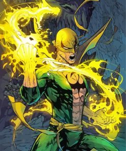 Aesthetic Iron Fist Paint By Numbers