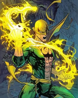 Aesthetic Iron Fist Paint By Numbers