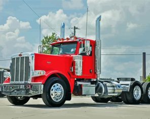 Peterbilt Truck Paint By Numbers