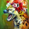 Artistic Hyena Animal Paint By Numbers