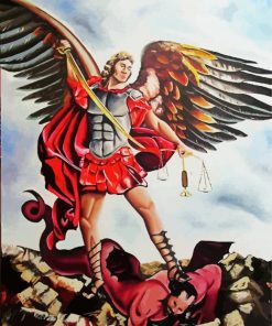 Warrior Angel Paint By Numbers