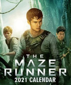 The Maze Runner Poster Paint By Numbers