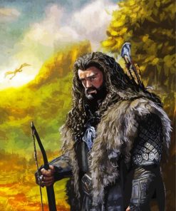 Thorin Oakenshield Paint By Numbers