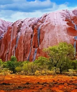 Uluru Cascade Paint By Numbers