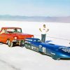 Vintage Bonneville Paint By Numbers