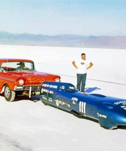 Vintage Bonneville Paint By Numbers