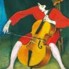 Woman With Cello Paint By Numbers