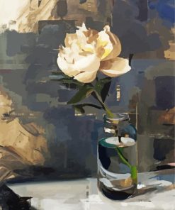 Single Peony Paint By Numbers