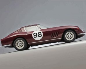 Aesthetic 66 Ferrari paint by numbers