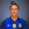 Ali Krieger Footballer paint by numbers