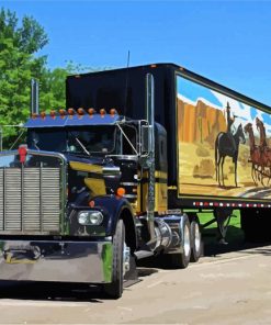 The Bandit Truck Paint By Numbers