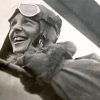 Amelia Earhart In Plane Paint By Numbers