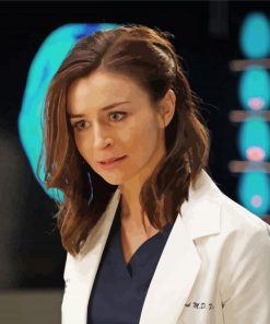 Amelia Shepherd paint by numbers