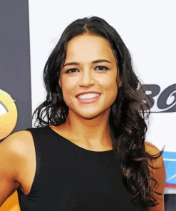 Pretty Michelle Rodriguez Paint By Numbers