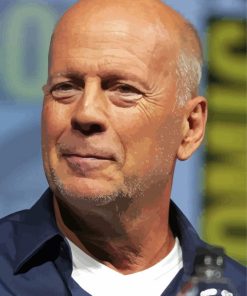 Walter Bruce Willis Paint By Numbers