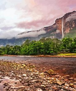 Angel Falls Venezuela Paint By Numbers