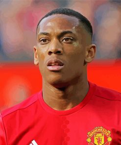 Anthony Martial Player Paint By Numbers