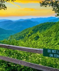 Appalachian Mountains Paint By Numbers