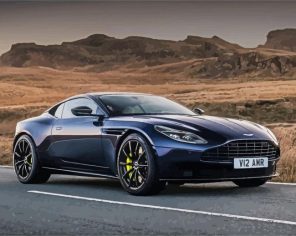 Aston Martin Car Paint By Numbers