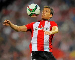 Athletic Bilbao Player Paint by Numbers