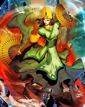 Avatar Kyoshi Art paint by numbers