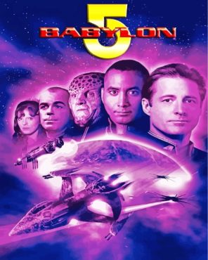 Babylon 5 Poster Paint By Numbers