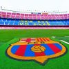 Camp Nou Stadium paint by numbers