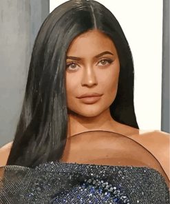 Pretty Kylie Jenner Paint By Numbers