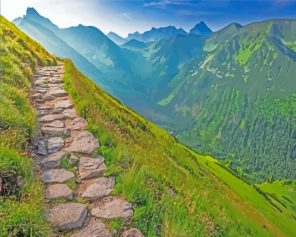 Tatras Mountains Paint by Numbers