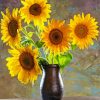 Beautiful Sunflowers Paint by Numbers