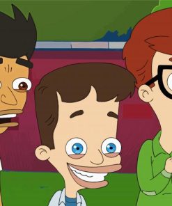 Big Mouth Characters Paint By Numbers