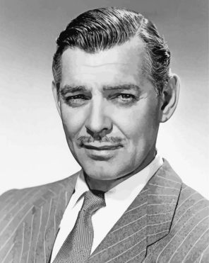 Clark Gable paint by numbers