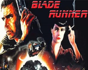 Blade Runner Poster Paint By Numbers