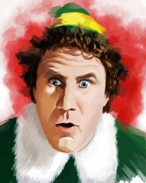 Buddy The Elf Paint By Numbers