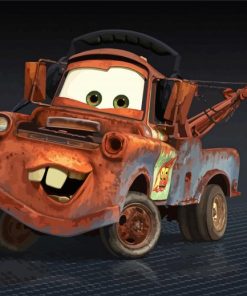 Cars 2 Animation Paint By Numbers