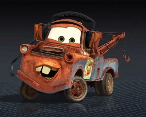 Cars 2 Animation Paint By Numbers