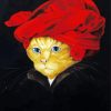 Kitty With Turban Paint by Numbers